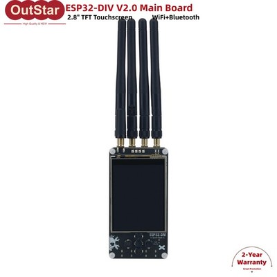 ESP32-DIV V2.0 WiFi+Bluetooth NRF24 RF Chip ESP32 Development Board Wireless