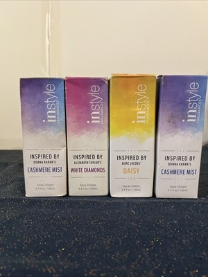 Instyle Fragrances Inspired by Donna Karan Women Spray Cologne 3.4 Lot Of 4