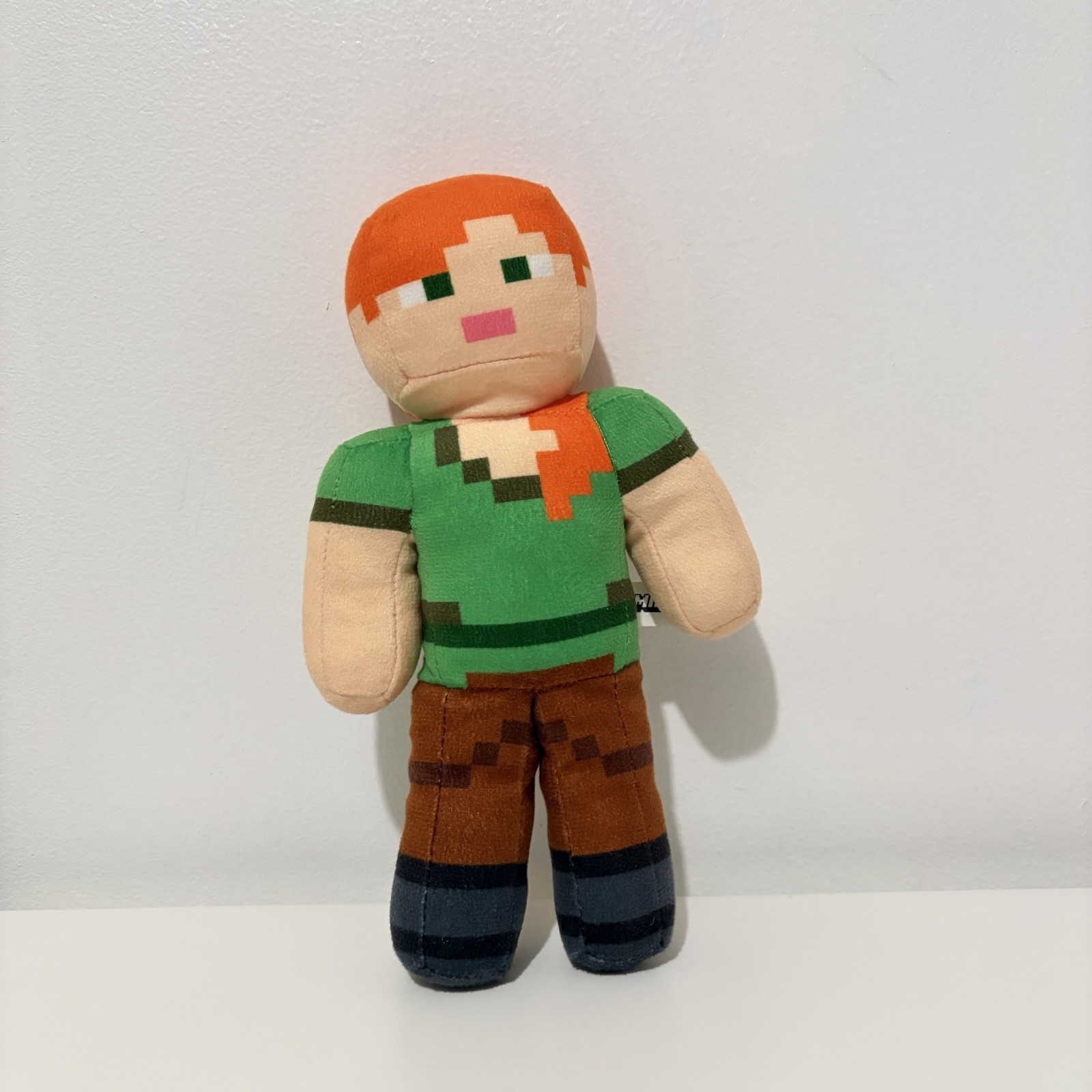 Minecraft Alex Girl Character Soft Plush Collectible Toy Factory 9"