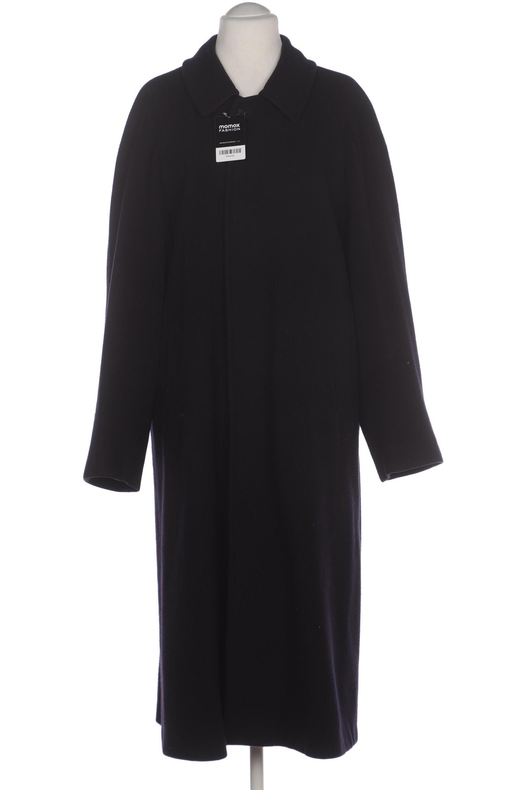 Yves Saint Laurent cappotto donna giacca parka taglia EU 52 lana blu navy #8qzmocv