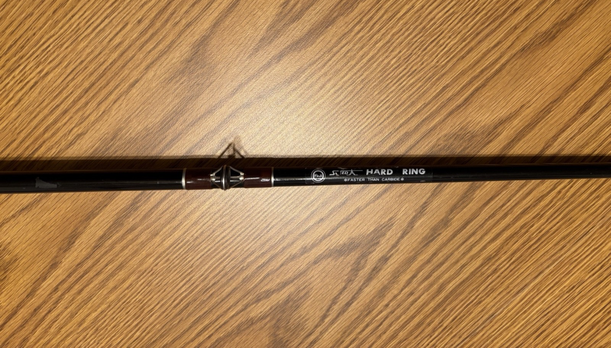 vintage Lew's Speed Stick #4-16HOBB Fuji grip 6' hard ring Japan