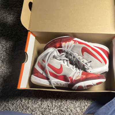 Nike freaks (candy cane) size 9
