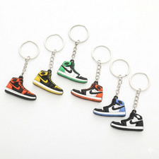 Popular Shoe Keychain 10CT Mini Sneaker Keychains Assorted Colors New