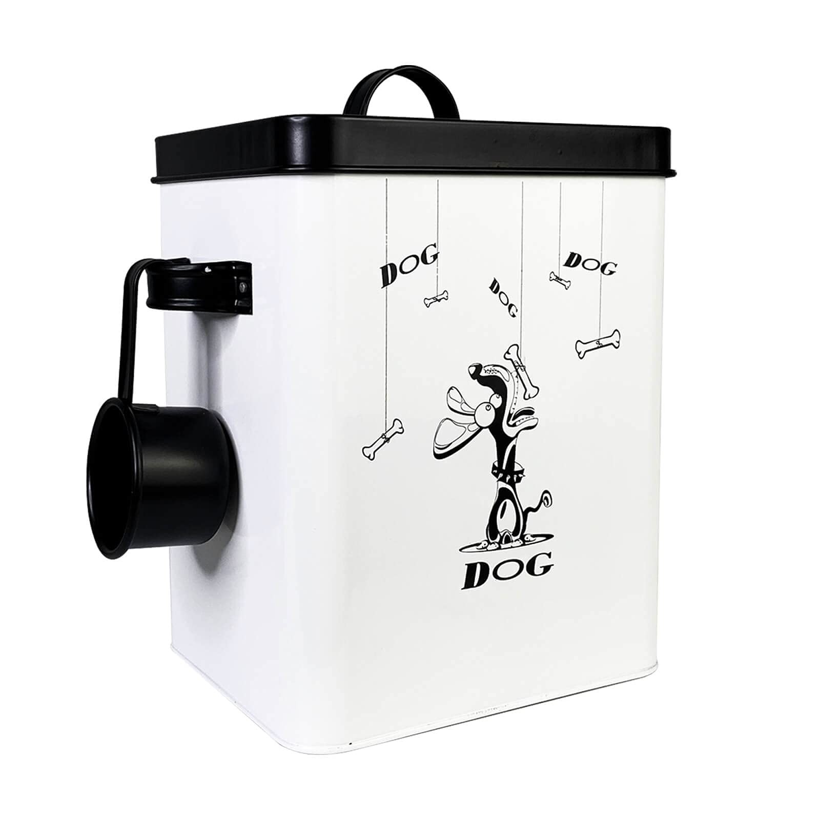 Bucket Lid Handle White Bin