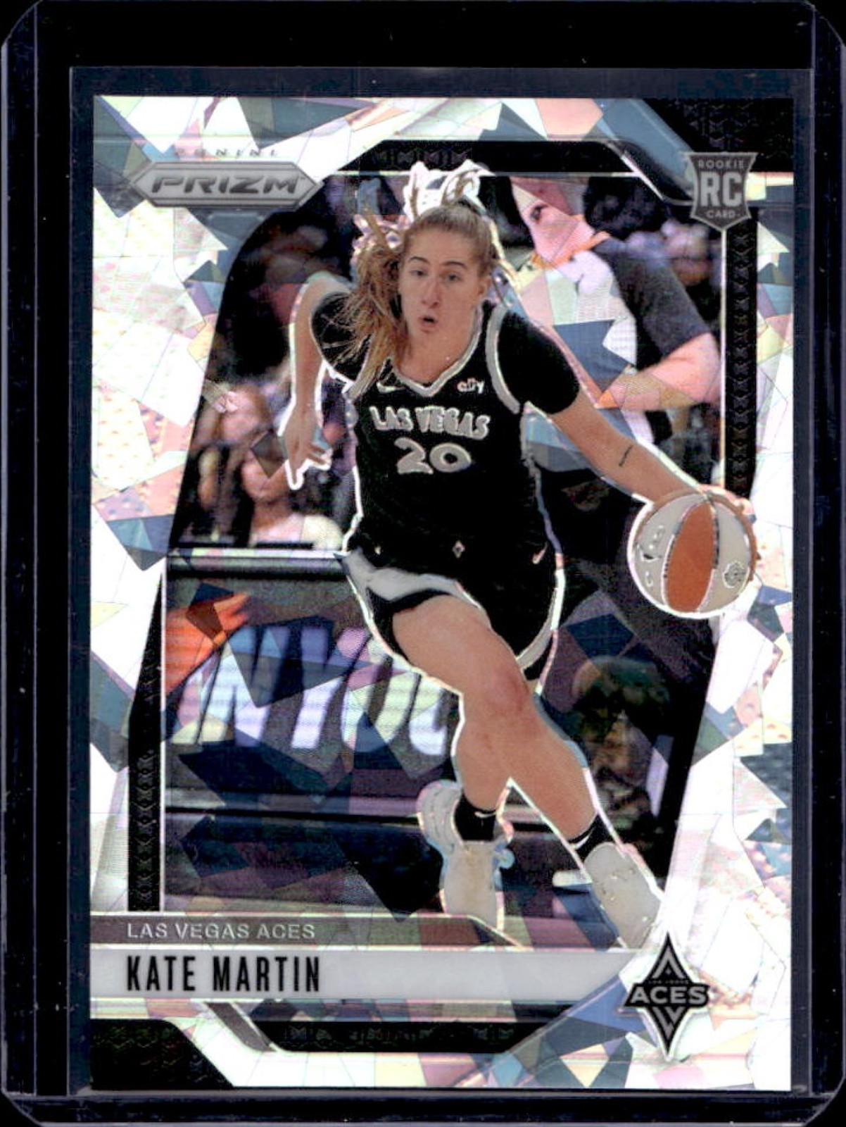 2024 Panini WNBA Prizm Kate Martin RC Ice Rookie #126 Aces