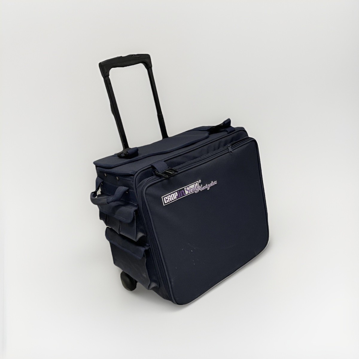🧵 Crop n Style XXL Rolling Tote Craft Scrapbook Organizer Storage