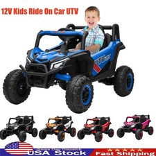 12V Kids Ride On Car UTV Truck Remote Control 4WD/2WD Electric Vehicle w/ Music