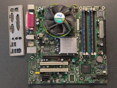 Intel Desktop Board D915GAG / D915PSY Pentium 4 2.8GHz 1GB RAM Heatsink IO Plate