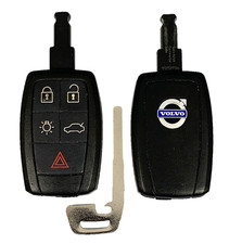 Oem Volvo Keyless Remote Fob 5b Uncut Key For Volvo - Kr55wk49259 Shp