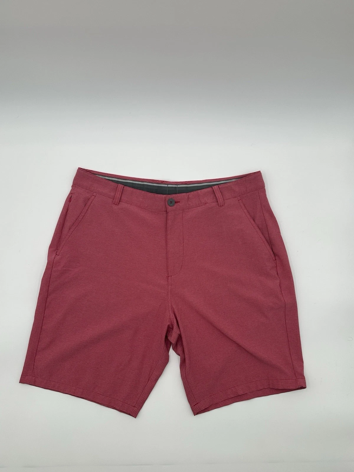Pantaloncini da golf uomo Puma rosa leggeri taglia 36