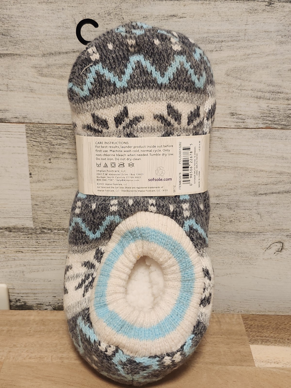 SAOLA Sof Sole Calzini Ciabatte Donna Fireside Ultra Caldi Accoglienti Medium 5 10