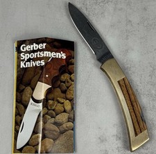Gerber Sportsman Knife In Collectible Vintage Factory Manufactured