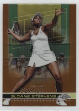 2024 Topps Chrome Clay Court Refractor Sloane Stephens #99 08z6