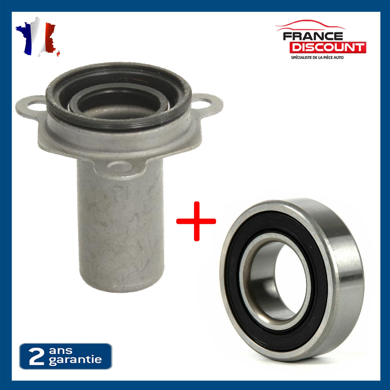 Guide de butée d'embrayage 9638950580 avec roulement mécanique 25x52x15 pour boite C3 C4 207