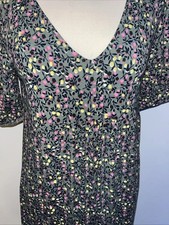 Mama;licious Maternity Dress Floral M autumn