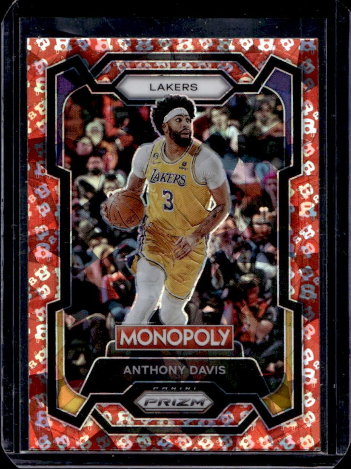 2023-24 Prizm Monopoly Anthony Davis Free Parking #41 Lakers