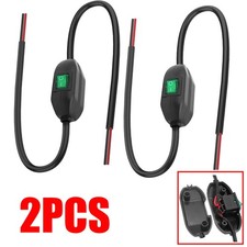DC 12V-24V Inline Cord Switch IP67 Waterproof Outdoor ON/Off Toggle Switch HOT