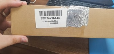 LG Refrigerator Control Board - Part Number EBR74796444