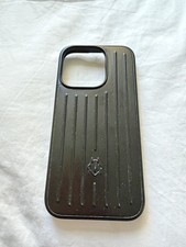 Authentic Rimowa iPhone 15 Pro Phone Case Cover Black Made in Germany Free Ship