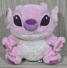 Disney Angel Plush Lilo  Stitch Toy 7" Doll Girl Friend Purple Pink Alien