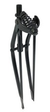 Fourche De Vélo Springer 1 Pouce Noir Vintage Cruiser