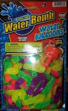 JaRu 150 Water Balloons and filler