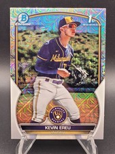 2023 Bowman Chrome - Prospects Kevin Ereu #BCP-229 Mojo Refractor (RC)