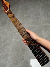 S S 5piece Ebony 22Fret satin DIY Roasting fl...