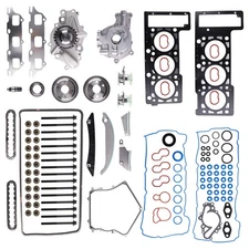 Timing Chain Kit Head Gasket Kit Head Bolts for Chrysler 300 Dodge Charger 2.7L