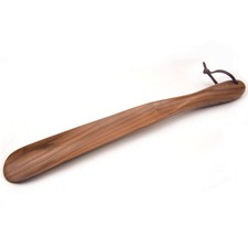 Bamber Wooden Shoe Horn Wood Shoehorn with Handle for Seniors Women Men Kids,...