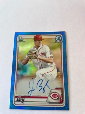 2020 Joe Boyle Bowman Chrome 1st Blue Wave Refractor Auto /150 #CDA-JBO H2999