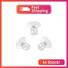 15mm Flange Inserts Compatible with Momcozy S12 Pro/S9 Pro /M5/M9/Medela/TSRETE