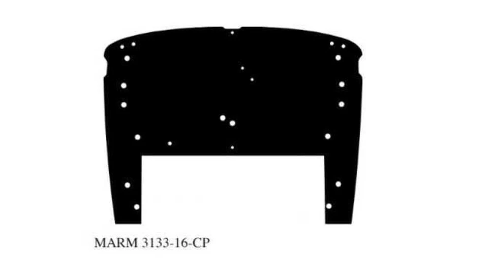 Firewall Sound Deadener Insulation Pad for 31-33 Marmon Series 16 Passenger Side - Image 4 of 4