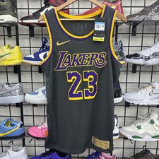 Nike NBA Los Angeles Lakers Lebron James Swingman Edition Jersey Men  s Medium