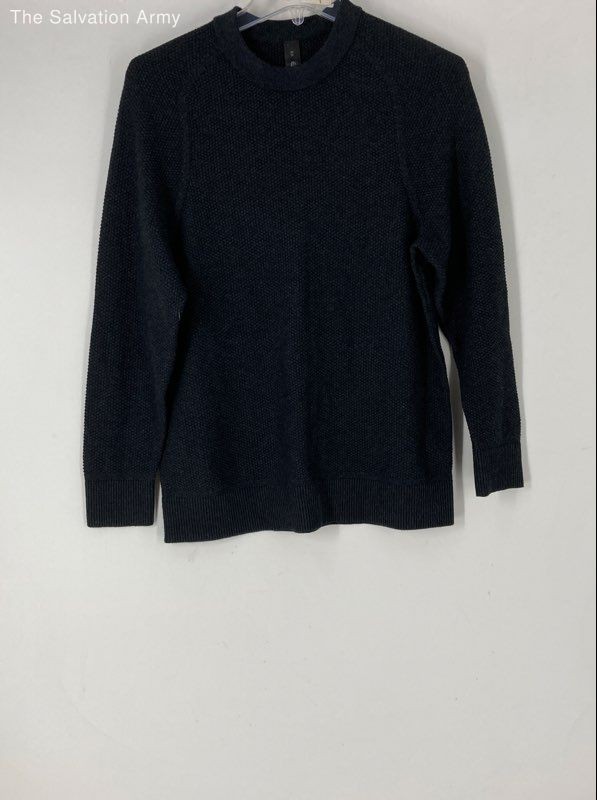 Lululemon Mens Black Long Sleeve Crew Neck Pullover Sweater Size XS