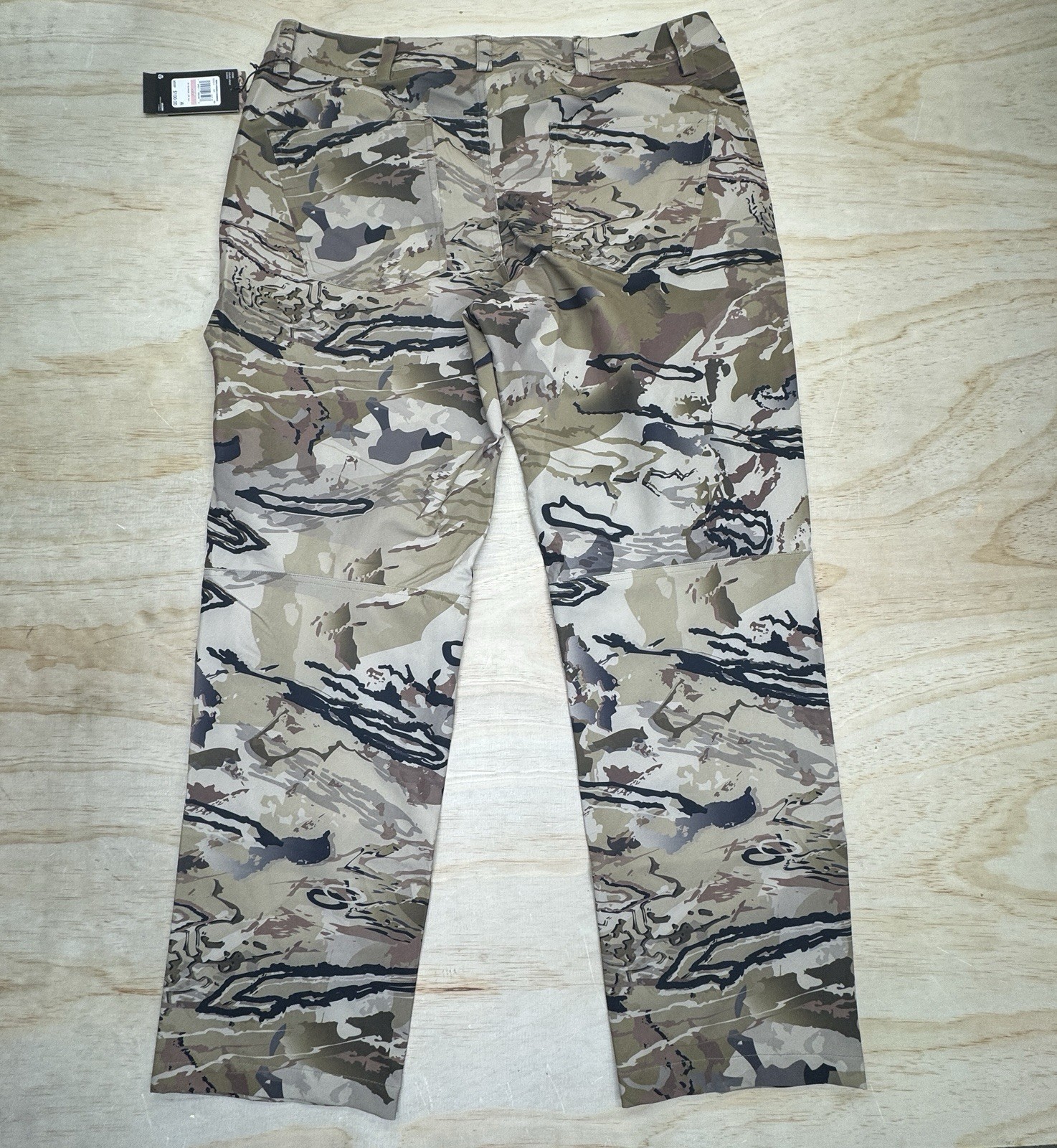 NEW Under Armour Hardwoods STR Pants Size Mens 40 x 32 1355314-999 Camo thumbnail 12