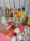 Vintage Mod Era Barbie Lot! PJ TNT Hair Happenings Sweet 16 & Huge Clothing Lot