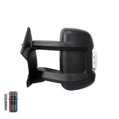 Espejo Completo Ángulo Muerto Manual Convexo Intermitente Sonda Blanco Brazo...