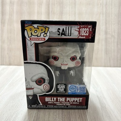 Funko! Saw #1823 Hot Topic 2025 Exclusive Scare Fair Billy The Puppet NEW