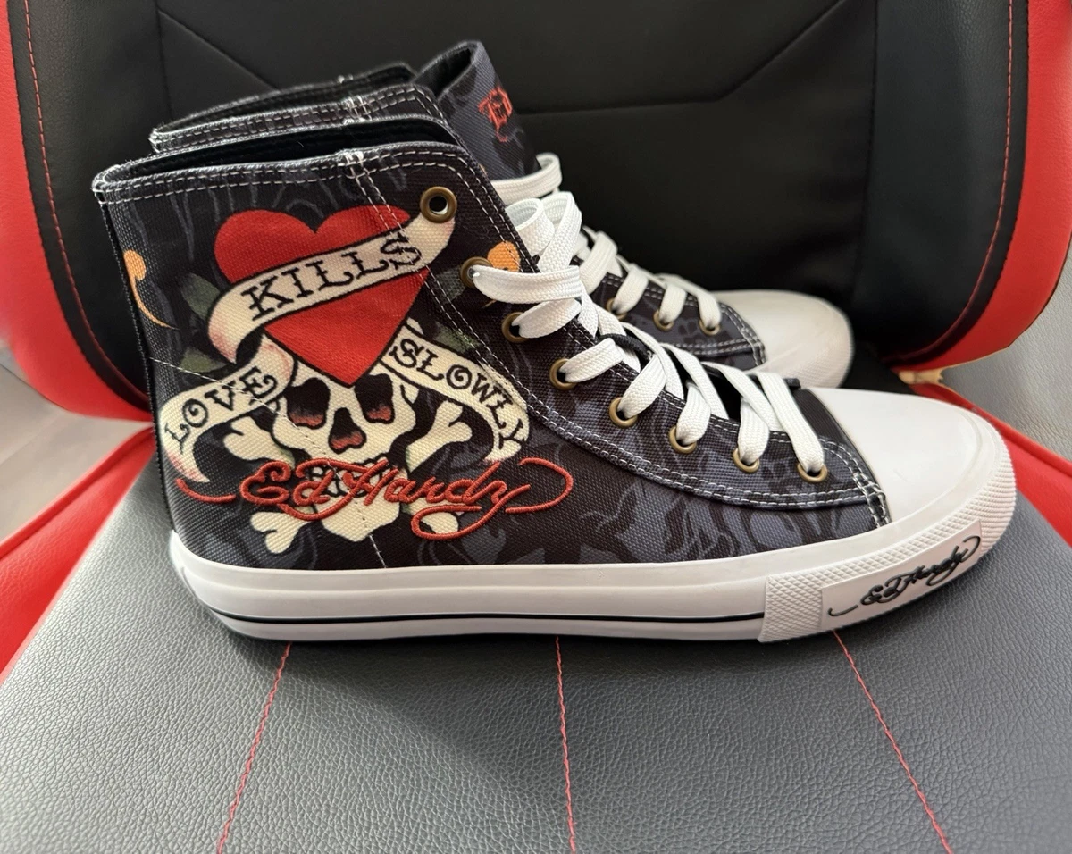 Ed Hardy Black Casual Shoes for Men | eBay display picture 2