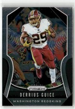 Derrius Guice 2019 Panini Prizm Washington Redskins #63