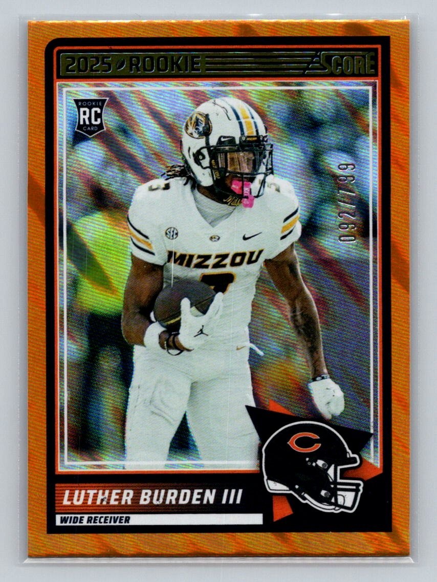 2025 Score - Rookies Luther Burden #18 Lava /799 (RC)