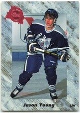 1991-92 Classic Draft Picks #45 Jason Young Sudbury Wolves