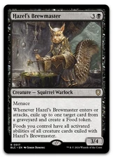Hazel's Brewmaster #17 (NM) Bloomburrow BLC Magic MTG