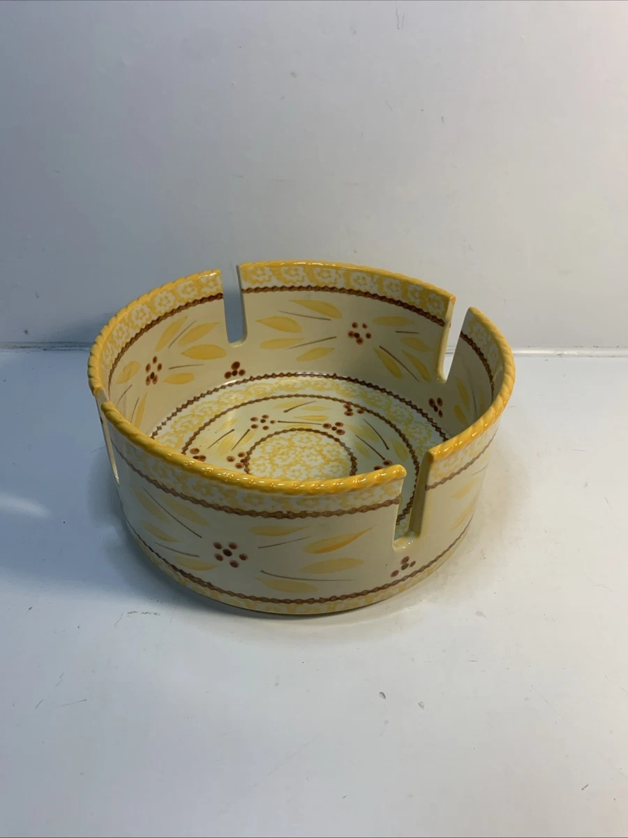 Service De Table 6 Pièces Temp-tations Old World Yellow - Jaune - Neuf