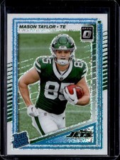 2025 Panini Donruss Optic Mason Taylor Rated Rookie SP White Sparkle Prizm #274