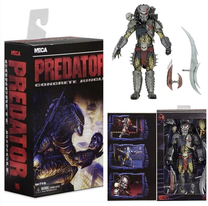 Stock NECA Predator Concrete Jungle Ultimate Scarface 7