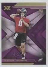 2019 Panini XR Rookies Purple 22/25 Clayton Thorson #167 0c6