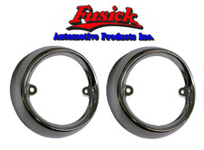1954-1955 Oldsmobile 88 98 Back Up Light Chrome Bezel Set 1958 Chevy Wagon