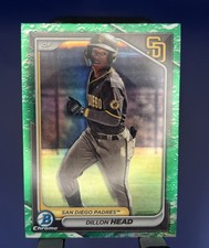 2024 Bowman - Chrome Prospects Dillon Head #BCP-109 Lunar Glow Refractor (RC)